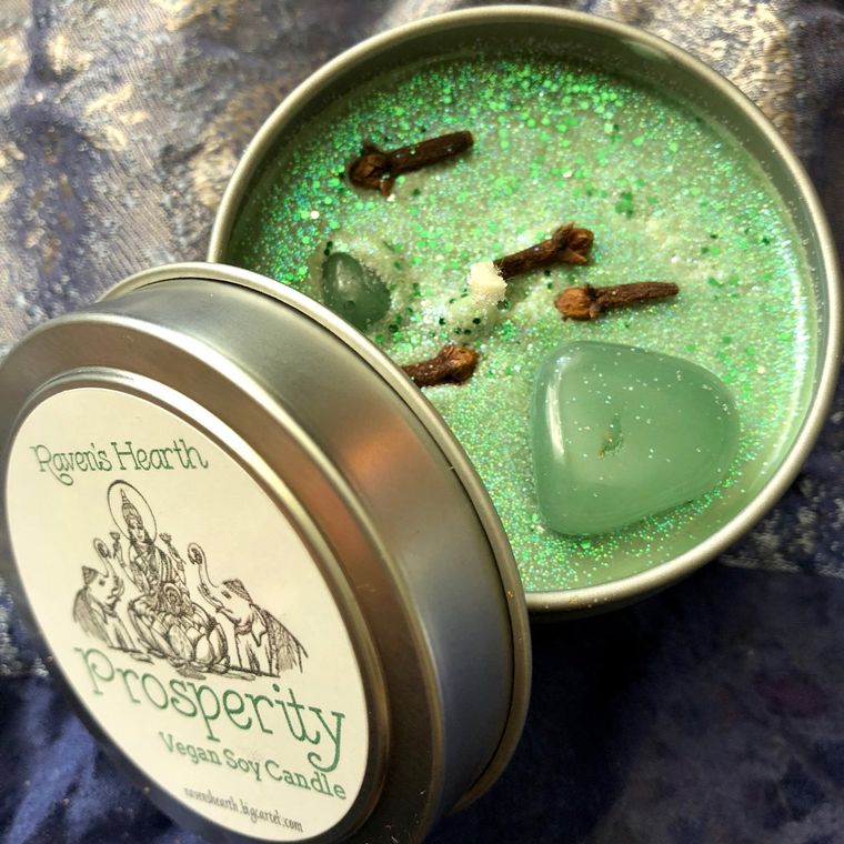 PROSPERITY Abundance Ritual Candle